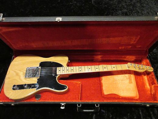 1977 Fender Telecaster Natural/Maple - ヴィンテージギター買取り 