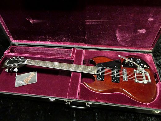 1972 Gibson SG Pro Cherry Red - ヴィンテージギター買取り・販売の