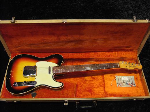 1964 Fender Custom Telecaster Sunburst - ヴィンテージギター買取り 