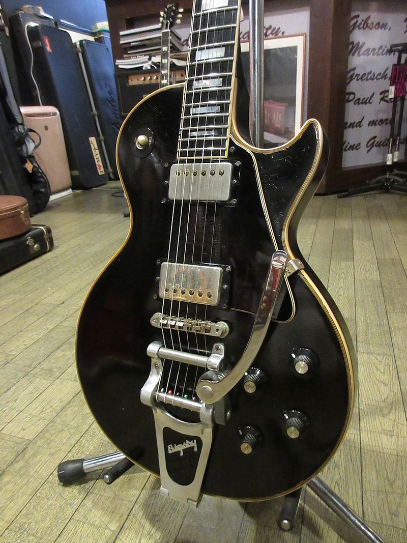 1971 Gibson Les Paul Custom Black - ヴィンテージギター買取り・販売 