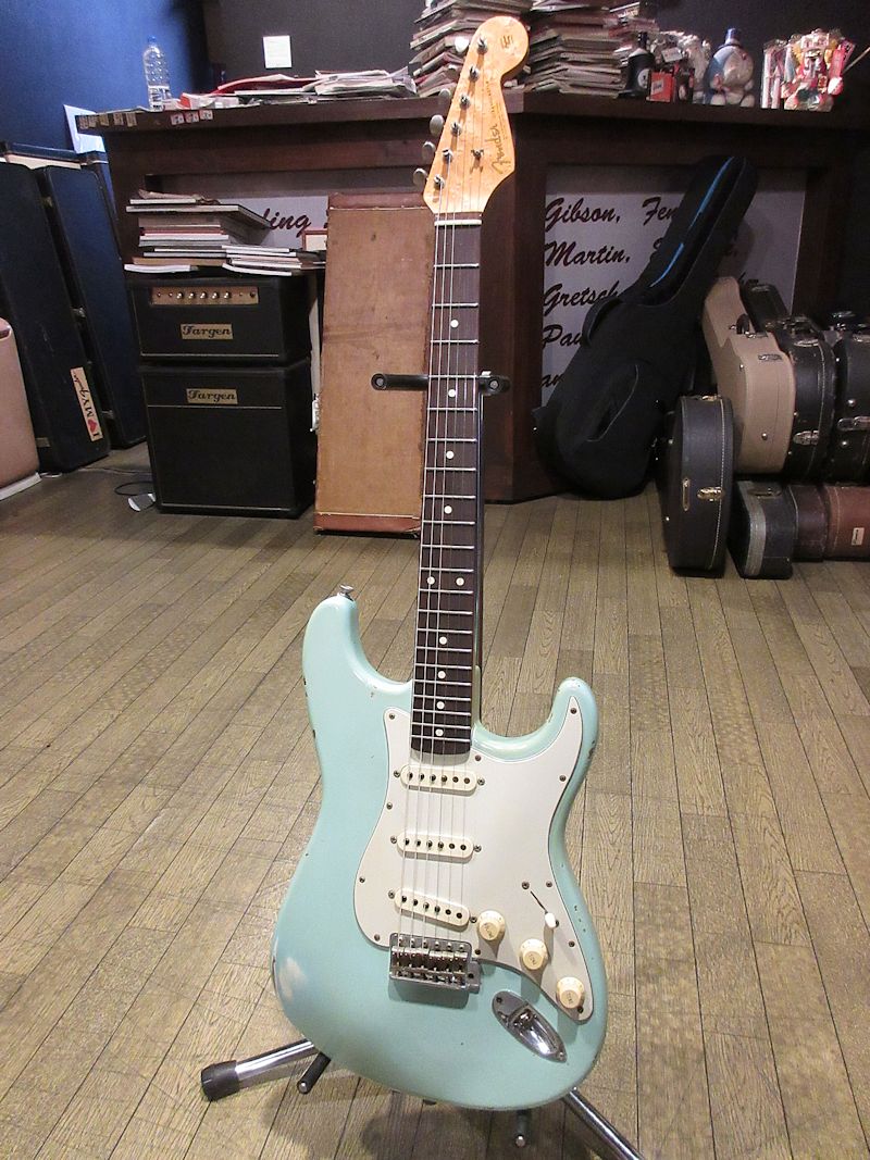 1997 Fender Custom Shop 1960 Stratocaster Aged Sonic Blue