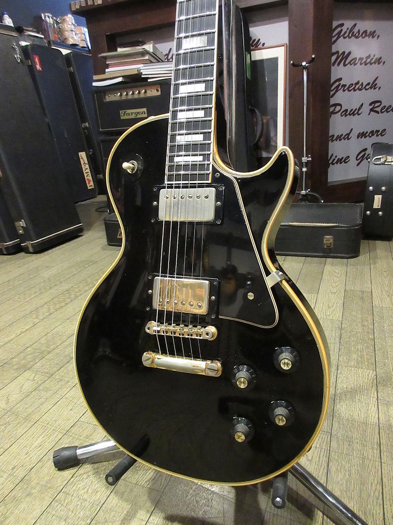 1968/69 Gibson Les Paul Custom Black - ヴィンテージギター買取り