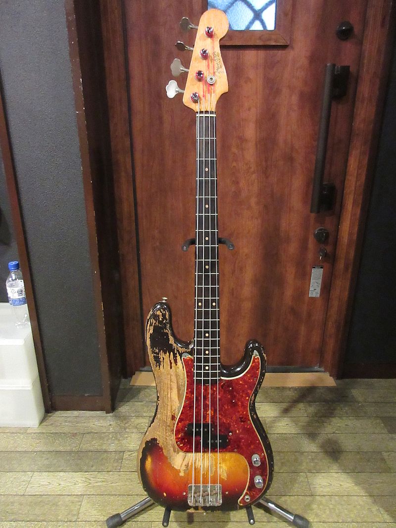 1962 Fender Precision Bass Sunburst - ヴィンテージギター買取り ...