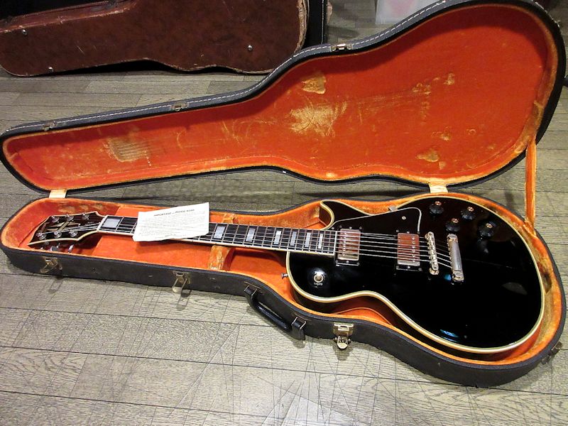 1968/69 Gibson Les Paul Custom Ebony Black - ヴィンテージギター買取り・販売のGuitarLicks