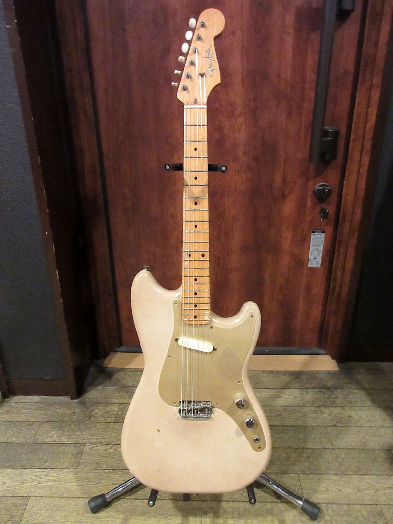 1958 Fender Musicmaster Desert sand - ヴィンテージギター買取り 