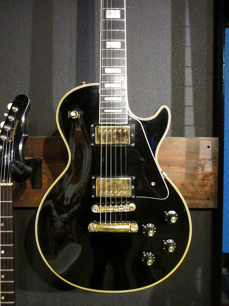 1972 Gibson Les Paul Custom Black - ヴィンテージギター買取り・販売